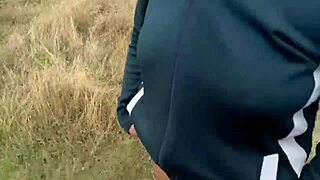 They fucked me hard atop mountain in real outdoor sex.