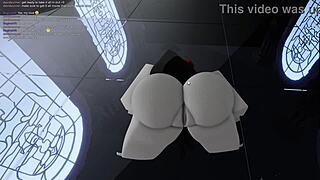 Spider-Girl Tangled in Daddy's Sticky Surprise Web