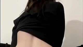 experienced british coed girlfriend squirts solo on webcam pov reality