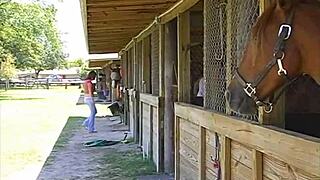 ranch girl sucks country cock