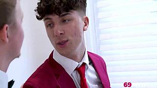 Hot cougar mother-in-law gets catfished into garage reality sex swap