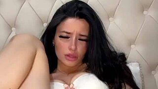 naughty british teen squirts solo on cam with toys