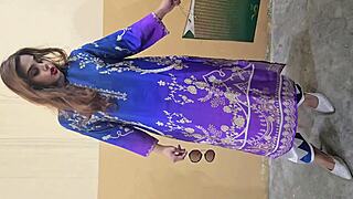 Reuniting with Beautiful Long-Haired College Girlfriend for Intimate Bedroom Moments