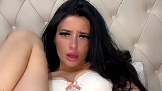 naughty british teen squirts solo on cam with toys