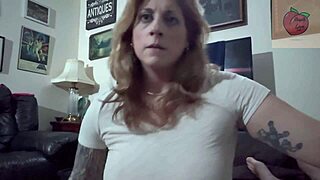 i crave stepmom's huge tits and cum swallow in this taboo homemade session