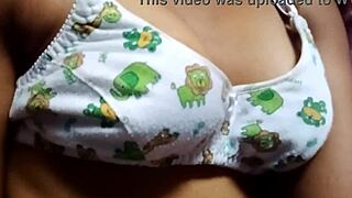 Desi Girl's Super Amazing Natural Boobs Burst Out In Homemade Casting Tease