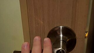 Stepmom lures me into secret shower fuck while dad stays blind