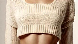 Middle Eastern Lingerie Models Tease in Panties and Bare Feet