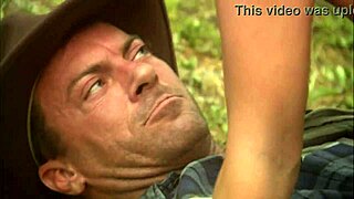 Fisherman's Wife Drops to Knees for Outdoor Public Titty Fuck and Cum in Mouth