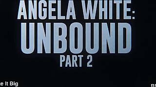 Angela White gets unbound in hotel room, taking deep face fucks and group pounding from Brazzers