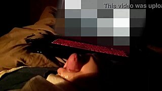 Chubby amateur strokes small cock to huge slo-mo cumshot explosion on fat belly