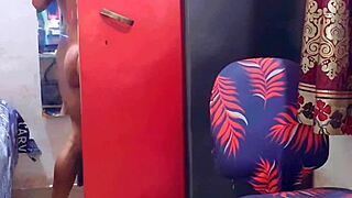 i get feminized in bra panties before work with small cock bulging