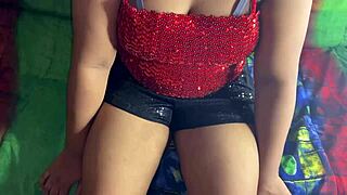 Exotic Stepdad Fingers and Fucks Sautele Abbu Hard at Home!