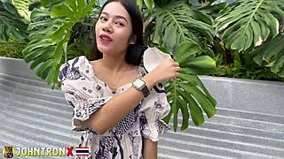 creampie that tight petite asian pussy johntronx fills bieu so deep and creamy