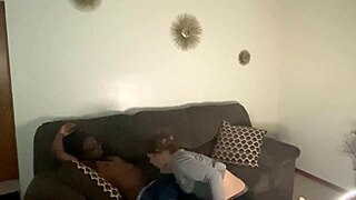 blonde baddie begs desperately to cum on huge cock