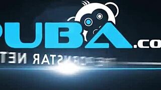 Gianna's Bombshell Brunette Body Takes Brutal Bed Pounding!!