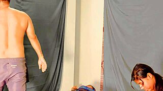 uttaran20 swaps her petite teen body with couple for anal fisting deepthroat and squirting threesome