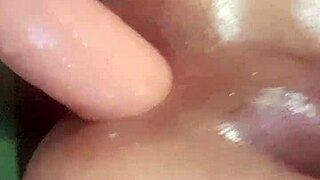 tight shemale ass stretches around huge 11 inch dildo pov