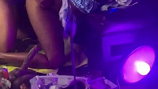 slim thick ebony cowgirl hides her slutty 3 hole cravings bareback riding