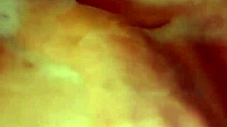 Fingering tits solo bath masturbation fun!