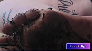 imagine dipping into revealme's seductive shower soles and toe sucking fantasy