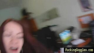 i crave sucking cock in redhead office pov while undressing