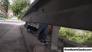 lesbian teens finger tight pussies flashing outdoors