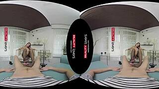 Czech Redhead Delivers Sizzling Blowjob and Cowgirl Ride in Heels and Stockings
