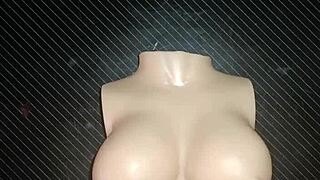 Dolly Hints at Anal While Squeezing Small Tits