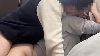 Roommate Horny 18-Year-Old Rides Hard Cock Passionately Non-Stop