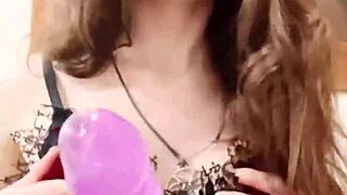 Even If Not Real Cock Blowjob on Fuck Doll Feels Amazingly Nice Dollscult