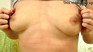 TEEN cutie TRISHA WRECKS her shaved CUNT with dildo