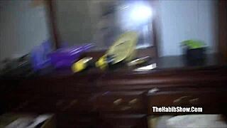 19-Year-Old Pregnant Pakistani Pussy Gets Hammered By Hairy Arab Lover In Hood