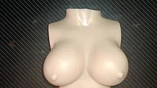 Dolly Hints at Anal While Squeezing Small Tits