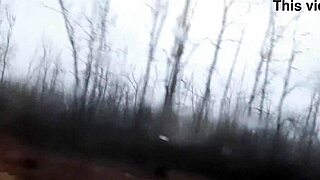 skinny brunette risks orgasm masturbating in jeans on crowded public train