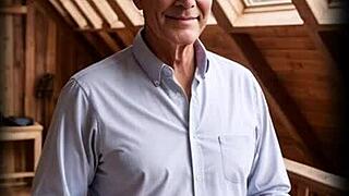 Blonde Cougar Rides in Leather Boots Outdoor Cumshot