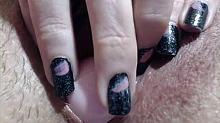 Woman Inserts Objects into Pussy Up Close for Fetish Orgasm.