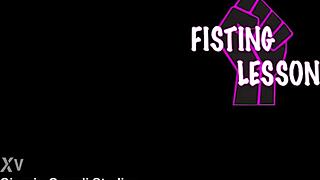 Lady Ana's Deep Anal Fisting Lesson Double Wrecked Ass Squirt