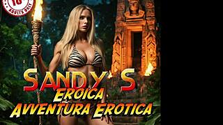 Sandy's Erotic Cosplay Adventure In Milf Parody Music Video