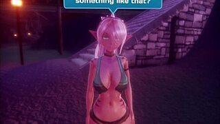Monster girl elf delivers epic titjobs in prologue chapter 1 gameplay!