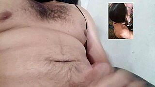 cuckold husband strokes his small cock fantasizing about monster dicks owning his wife