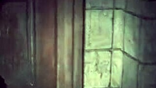 whoa busty cop claire redfield's monster tits steal the show