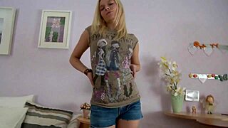 danielle rides alexzander cowgirl doggystyle with gaping shaved pussy and cum