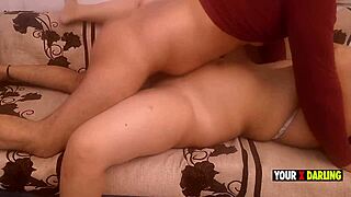 My naughty Indian milf pounds Tinder stud's cock hardcore homemade