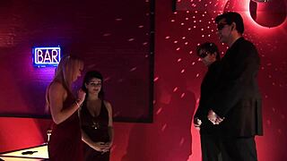 What Happens When Big Tits Brunette Joins Cock Filled Orgy In Heels