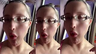 chew this huge food fetish cock asmr style