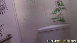 Karma May Fucks White Gloryhole Cock Hard In First Outdoor Interracial Ebony Scene