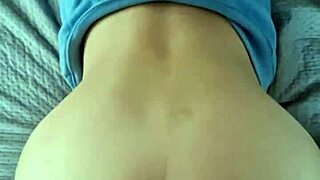 Amateur College Chick Bends Over to Flash Tight Ass in Doggy