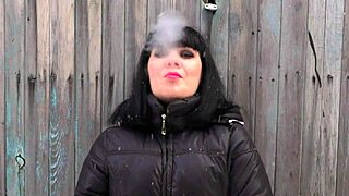 A Milf Smokes While Fingering Hairy Pussy To Orgasm Amateur Toilet Fetish!