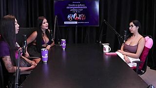 she takes charge without cameras, monthly gringo hookups at swingers house alone - renatinha melo on sheer red